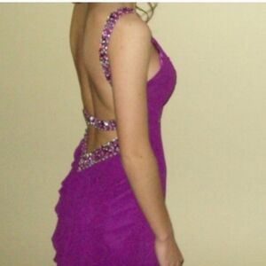 Faviana Couture RN# 96551 elegant prom or evening gown